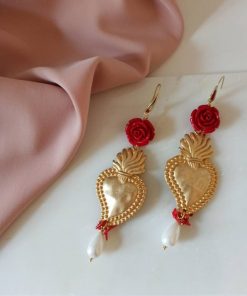 Sacred heart Earrings