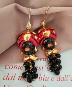 Sicilian moor earrings