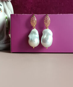 Alternative view of 925 Bride Pearl Earrings