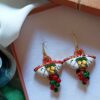 Sicily Ceramic Coffe Bag earrings