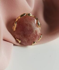 Rose Quartz Ring