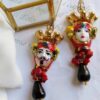 Sicilian moor head earrings 6