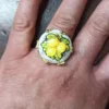 Anello siciliano in ceramica di caltagirone 3