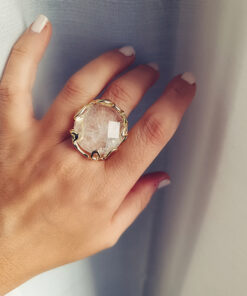 Anello cristallo di rocca 3
