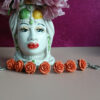 Bracciale con rose corallo 2