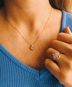 Alternative view of Chain Necklace with Authentic Shell Cameo