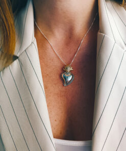 Collana a catena in argent