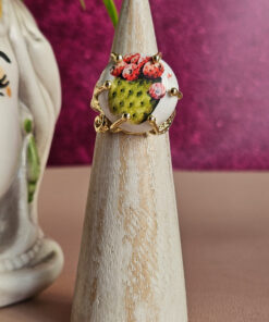 Alternative view of Sicily Ceramic Ring