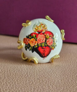 Alternative view of Anello artigianale con Ceramica di Caltagirone