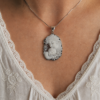 Collana a Catena in Argento 925 con Cammeo Natività Autentico di Torre del Greco