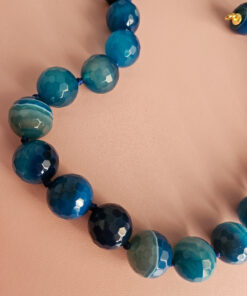 Alternative view of Statement Necklace with Blue Stones