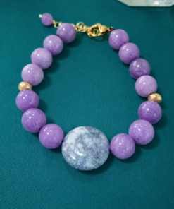 Bracciale Artigianale con Zoisite Naturale 1