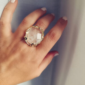 Anello cristallo di rocca 3