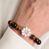 Bracciale con Occhio di Tigre e Cammeo di Torre del Greco