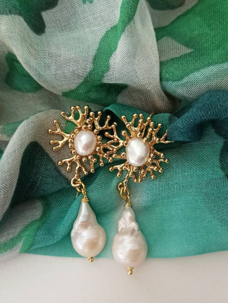 Bride pearl earrings_2