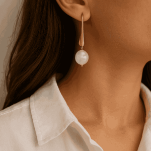 orecchini sposa con perle barocche