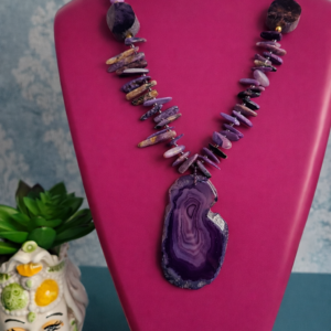 Collana Decollete con Giada Kunzite