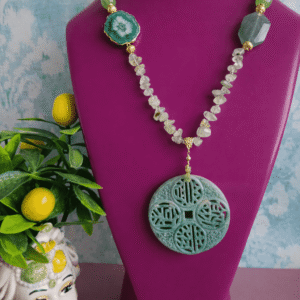 Collana Decollete con Peridoto