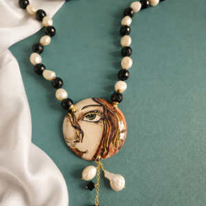 Collana Decollete con Perle
