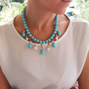 Collana con turchese_1