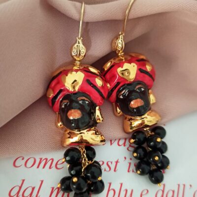 Sicilian moor earrings