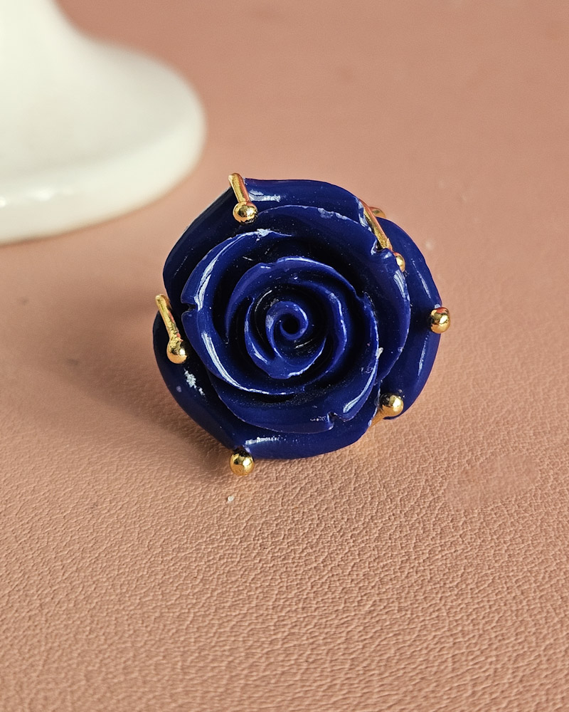 anello rosa blu 1