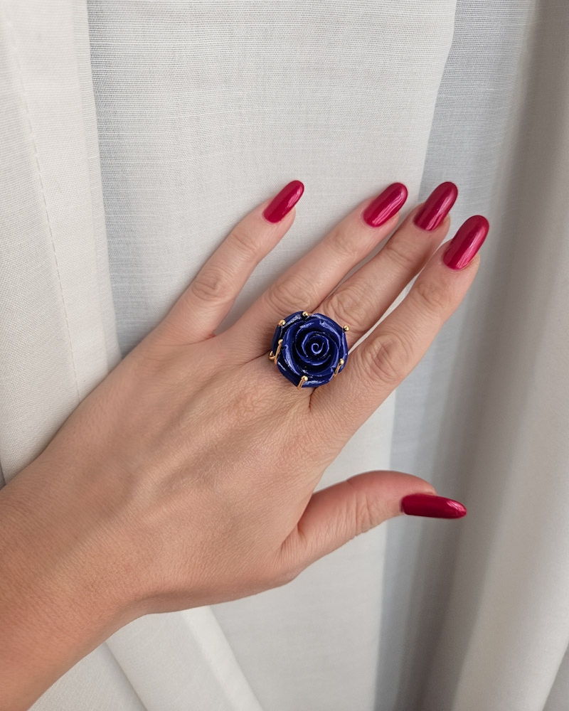 anello rosa blu anello rosa blu